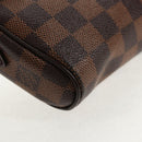 LOUIS VUITTON Damier Ebene Pochette Ipanema Shoulder Bag N51296 LV Auth 145851V-18