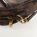 LOUIS VUITTON Damier Ebene Pochette Ipanema Shoulder Bag N51296 LV Auth 145851V-21