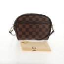 LOUIS VUITTON Damier Ebene Pochette Ipanema Shoulder Bag N51296 LV Auth 145851V-12
