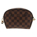 LOUIS VUITTON Damier Ebene Pochette Ipanema Shoulder Bag N51296 LV Auth 145851V-2