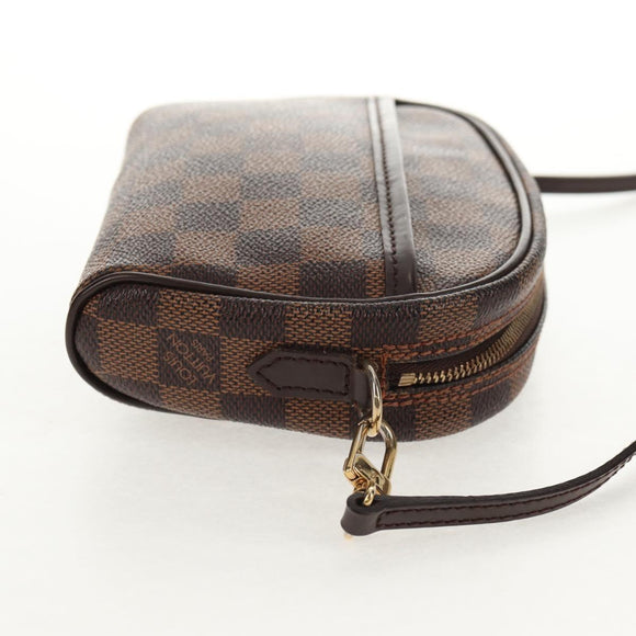 LOUIS VUITTON Damier Ebene Pochette Ipanema Shoulder Bag N51296 LV Auth 145851V