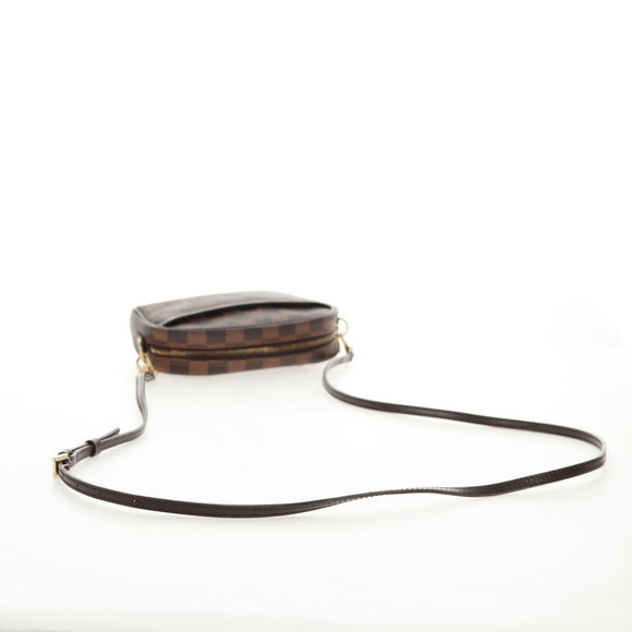 LOUIS VUITTON Damier Ebene Pochette Ipanema Shoulder Bag N51296 LV Auth 145851V