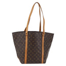 LOUIS VUITTON Monogram Sac Shopping Tote Bag M51108 LV Auth 145852-1