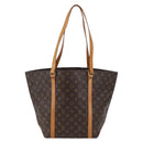 LOUIS VUITTON Monogram Sac Shopping Tote Bag M51108 LV Auth 145852-2