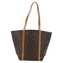 LOUIS VUITTON Monogram Sac Shopping Tote Bag M51108 LV Auth 145852-3