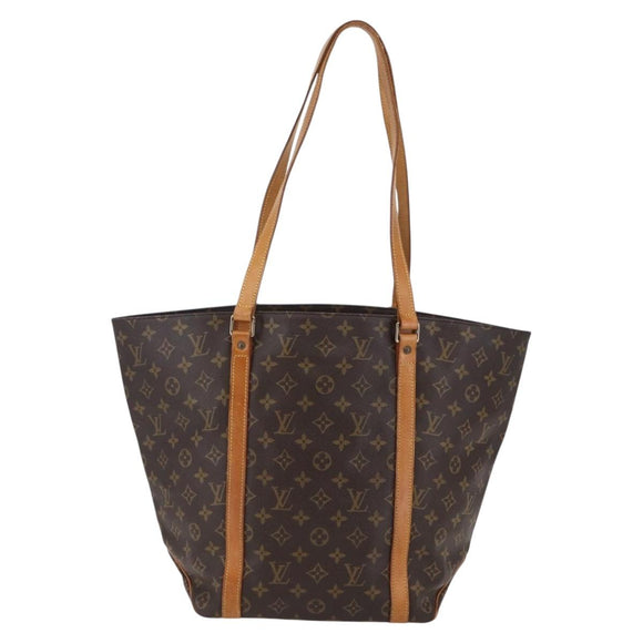 LOUIS VUITTON Monogram Sac Shopping Tote Bag M51108 LV Auth 145852