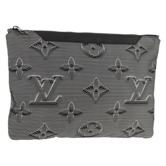 LOUIS VUITTON Monogram Pochette Reversible Bag Nylon M68777 LV Auth 145853M