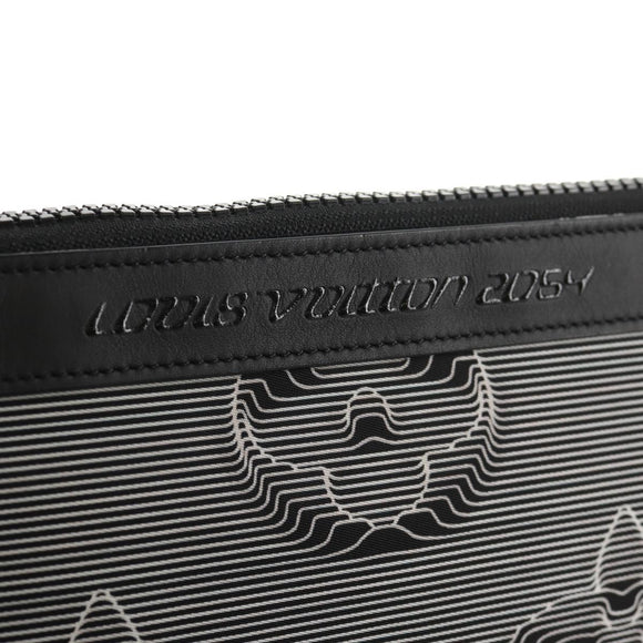 LOUIS VUITTON Monogram Pochette Reversible Bag Nylon M68777 LV Auth 145853M