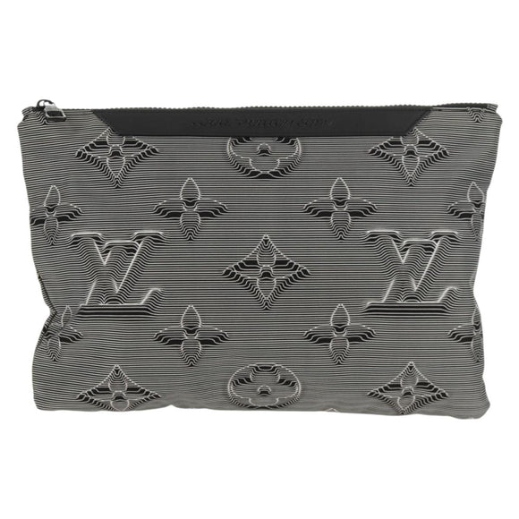 LOUIS VUITTON Monogram Pochette Reversible Bag Nylon M68777 LV Auth 145853M