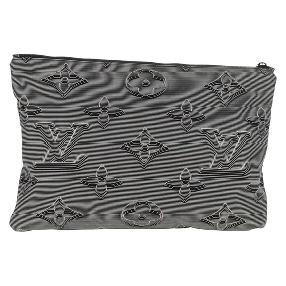 LOUIS VUITTON Monogram Pochette Reversible Bag Nylon M68777 LV Auth 145853M