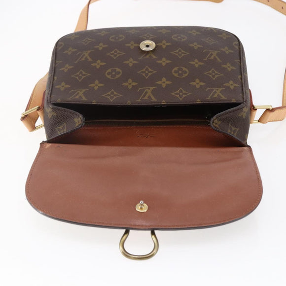 LOUIS VUITTON Monogram Monogram Saint Cloud GM Bag M51242 LV Auth 145855