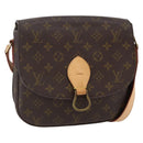LOUIS VUITTON Monogram Monogram Saint Cloud GM Bag M51242 LV Auth 145855A-1