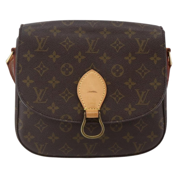 LOUIS VUITTON Monogram Monogram Saint Cloud GM Bag M51242 LV Auth 145855