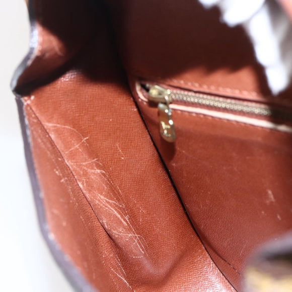 LOUIS VUITTON Monogram Monogram Saint Cloud GM Bag M51242 LV Auth 145855