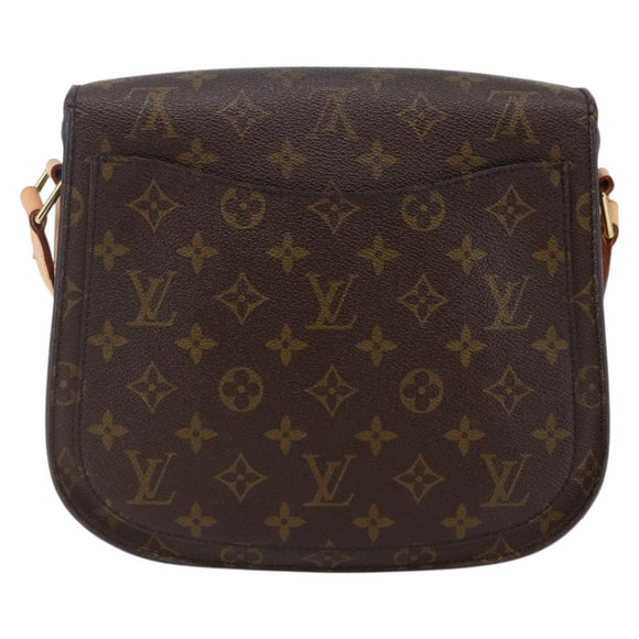LOUIS VUITTON Monogram Monogram Saint Cloud GM Bag M51242 LV Auth 145855