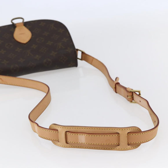 LOUIS VUITTON Monogram Monogram Saint Cloud GM Bag M51242 LV Auth 145855A