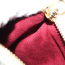 LOUIS VUITTON Monogram Multicolor Pochette GM Pouch White M60027 Auth 145858A-11