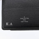LOUIS VUITTON Taiga Agenda GM Day Planner Cover Black R20232 LV Auth 145864-12