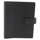 LOUIS VUITTON Taiga Agenda GM Day Planner Cover Black R20232 LV Auth 145864-2