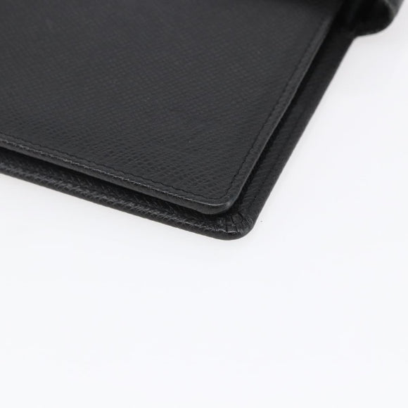 LOUIS VUITTON Taiga Agenda GM Day Planner Cover Black R20232 LV Auth 145864