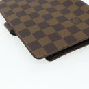 LOUIS VUITTON Damier Ebene Agenda MM Day Planner Cover R20240 LV Auth 145865-16