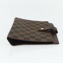 LOUIS VUITTON Damier Ebene Agenda MM Day Planner Cover R20240 LV Auth 145865-6