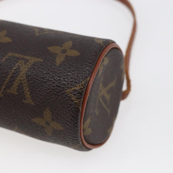 LOUIS VUITTON Monogram Papillon Pouch LV Auth 145867