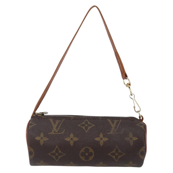 LOUIS VUITTON Monogram Papillon Pouch LV Auth 145867