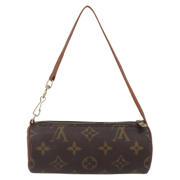 LOUIS VUITTON Monogram Papillon Pouch LV Auth 145867