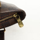 LOUIS VUITTON Damier Ebene Manosque GM Accessory Pouch N51120 LV Auth 145868V-9