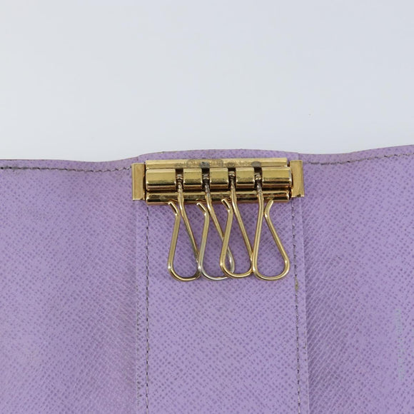 LOUIS VUITTON Monogram Multicolor Multicles 4 Key Case Black M93732 Auth 145870