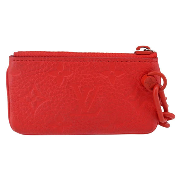 LOUIS VUITTON Empreinte Virgil Abloh Pochette Cles Coin Purse M67474 Auth 145871
