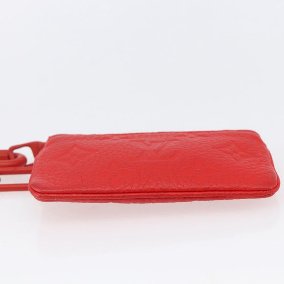 LOUIS VUITTON Empreinte Virgil Abloh Pochette Cles Coin Purse M67474 Auth 145871