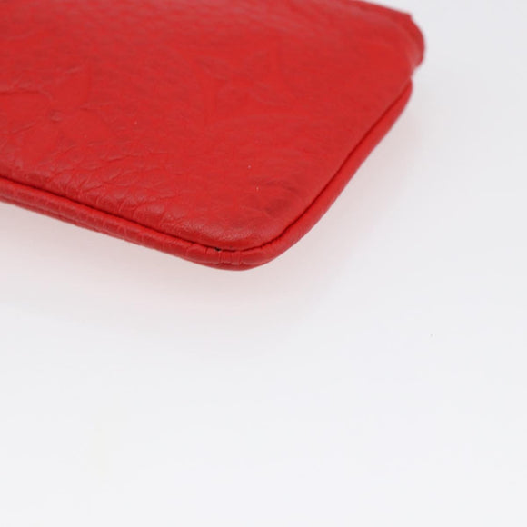 LOUIS VUITTON Empreinte Virgil Abloh Pochette Cles Coin Purse M67474 Auth 145871