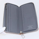 LOUIS VUITTON Mirror Zippy WalletVertical Wallet Silver M80808 Auth 145872-9