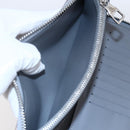 LOUIS VUITTON Mirror Zippy WalletVertical Wallet Silver M80808 Auth 145872-18