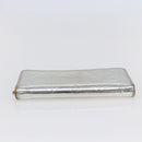 LOUIS VUITTON Mirror Zippy WalletVertical Wallet Silver M80808 Auth 145872-4