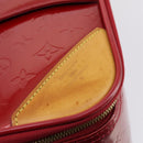 LOUIS VUITTON Monogram Vernis Pegas 45 suitcase Pomme D'amour M91278 Auth 145874-20