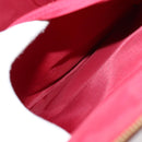 LOUIS VUITTON Monogram Vernis Pegas 45 suitcase Pomme D'amour M91278 Auth 145874-25