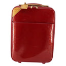 LOUIS VUITTON Monogram Vernis Pegas 45 suitcase Pomme D'amour M91278 Auth 145874-13
