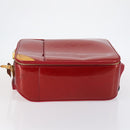 LOUIS VUITTON Monogram Vernis Pegas 45 suitcase Pomme D'amour M91278 Auth 145874-4