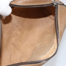 GUCCI GG Supreme Web Sherry Line Bag PVC Beige Gold 56 02 004 Auth 145876-18