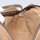 GUCCI GG Supreme Web Sherry Line Bag PVC Beige Gold 56 02 004 Auth 145876-19