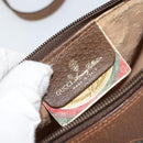 GUCCI GG Supreme Web Sherry Line Bag PVC Beige Gold 89 02 018 Auth 145882-18