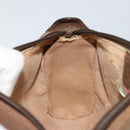 GUCCI GG Supreme Web Sherry Line Bag PVC Beige Gold 89 02 018 Auth 145882-20