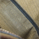 FENDI Zucca Canvas Mamma Baguette Shoulder Bag Black Brown gold Auth 145885V-23