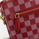 LOUIS VUITTON Damier Color Module Clutch Bag Car Mine N41306 LV Auth 145890-17