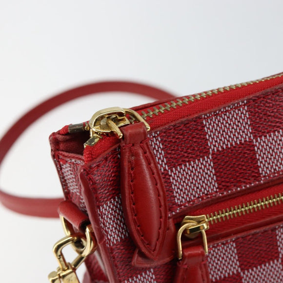 LOUIS VUITTON Damier Color Module Clutch Bag Car Mine N41306 LV Auth 145890
