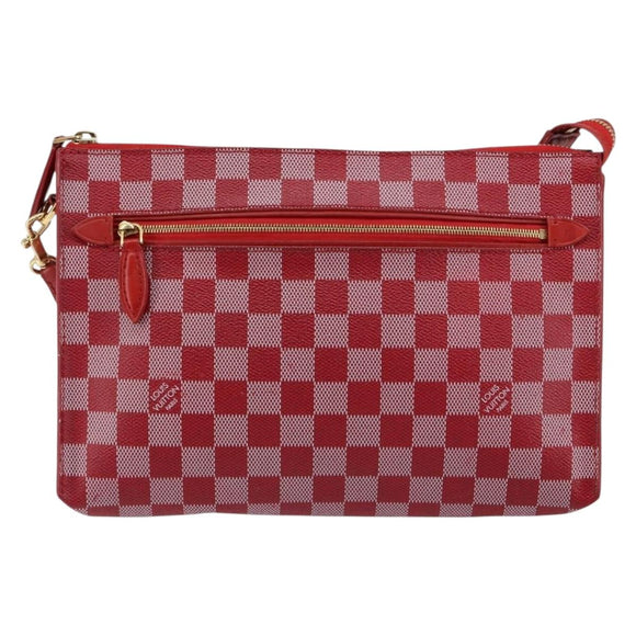 LOUIS VUITTON Damier Color Module Clutch Bag Car Mine N41306 LV Auth 145890