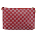 LOUIS VUITTON Damier Color Module Clutch Bag Car Mine N41306 LV Auth 145890-2